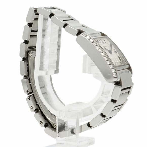 Cartier Tank Française SM W4TA0008 Ivory Dial Women's Watch - Picture 3 of 10